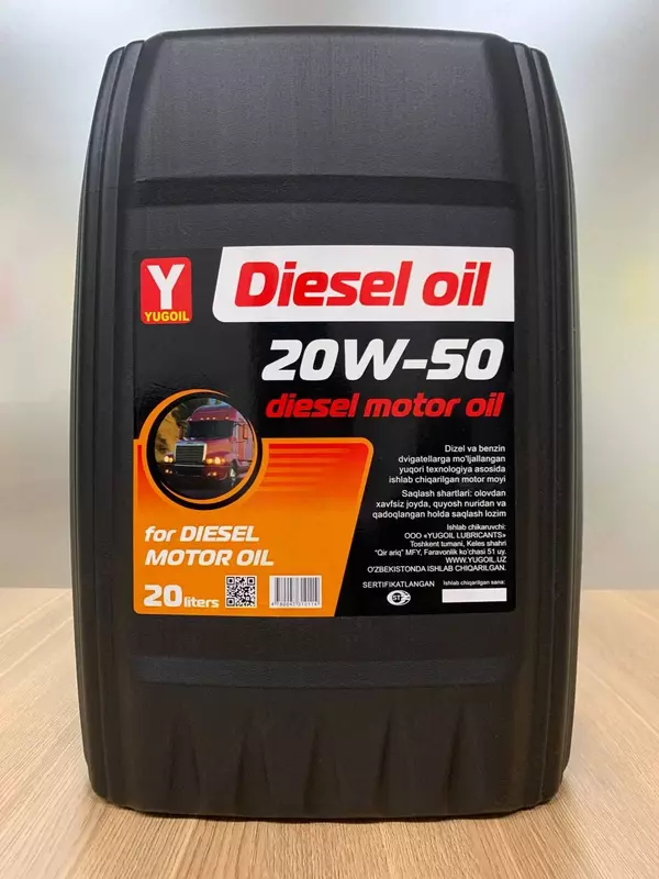 Motor moyi YUGOIL "DIESEL OIL 20W-50"