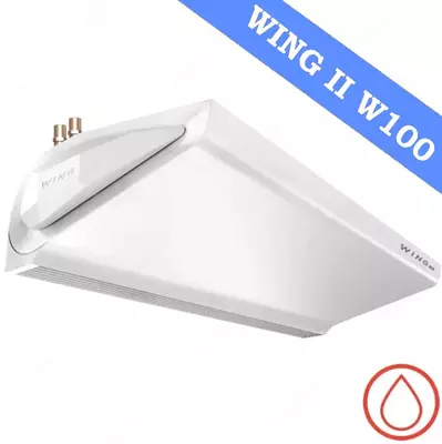 Воздушная тепловая завеса WING II W100 с водяным нагревателем