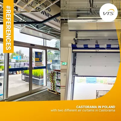 Elektr isitgichli WING II E100 havo pardasi