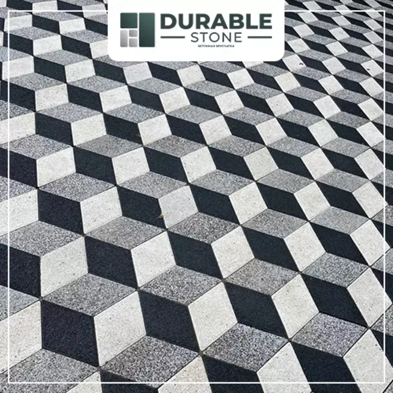 Брусчатка "Ромб" Тротуарная плитка