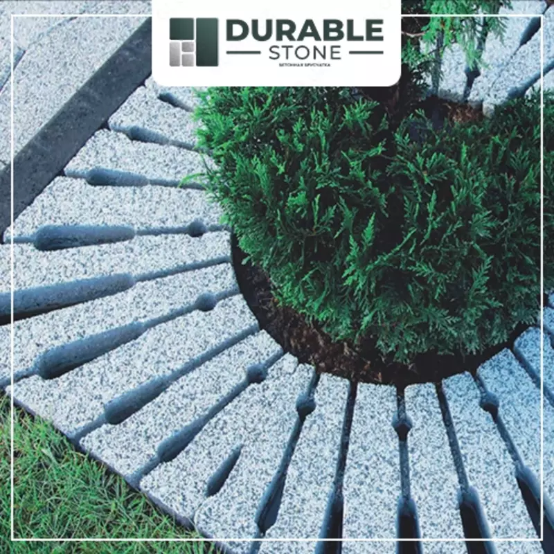 Тротуарная плитка под дерево