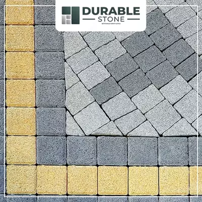 Брусчатка "Клевер" Тротуарная плитка.