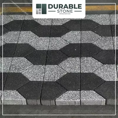 Брусчатка "Пятиугольник" Тротуарная плитка.