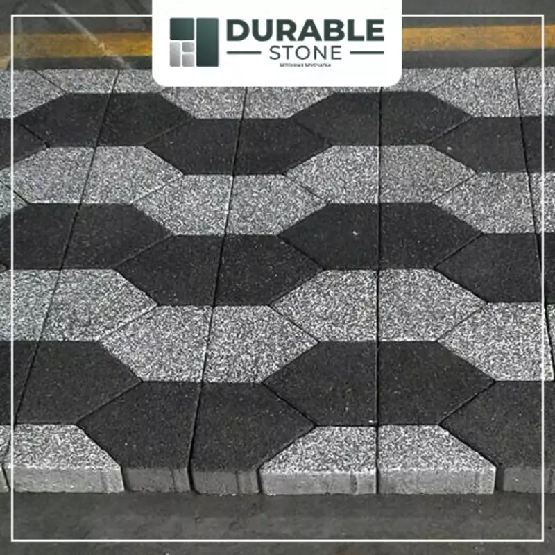 Брусчатка "Пятиугольник" Тротуарная плитка.