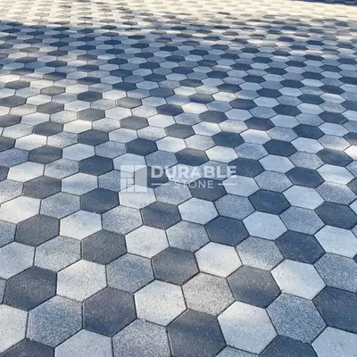 Брусчатка "Соты" Тротуарная плитка