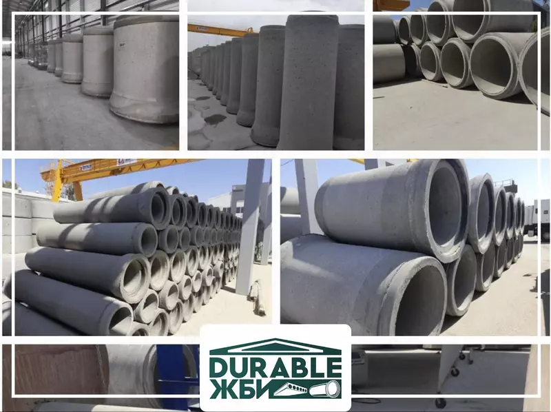 Kanalizatsiya va oqava suvlar uchun temirbeton quvurlar (rastrubli) - 360 000 so'mdan