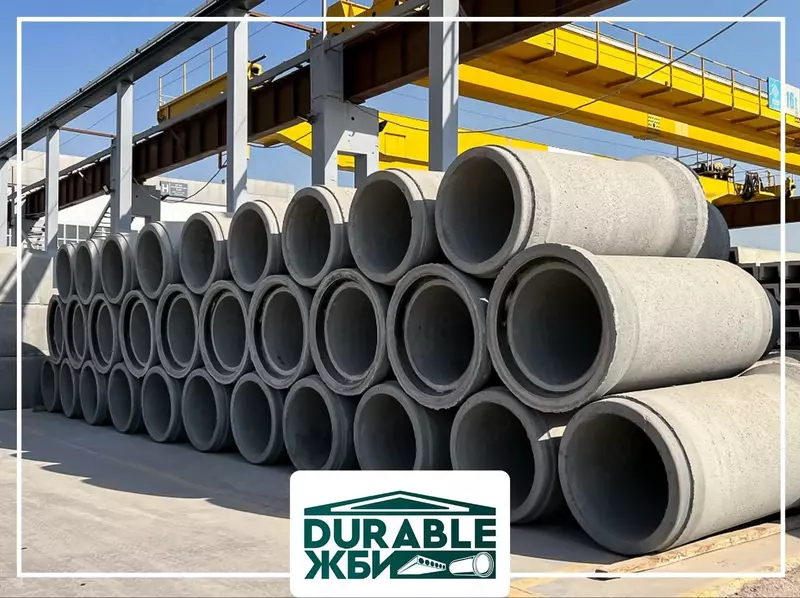 360 000 so'mdan Kanalizatsiya va oqava suvlar uchun temirbeton quvurlar (rastrubli)