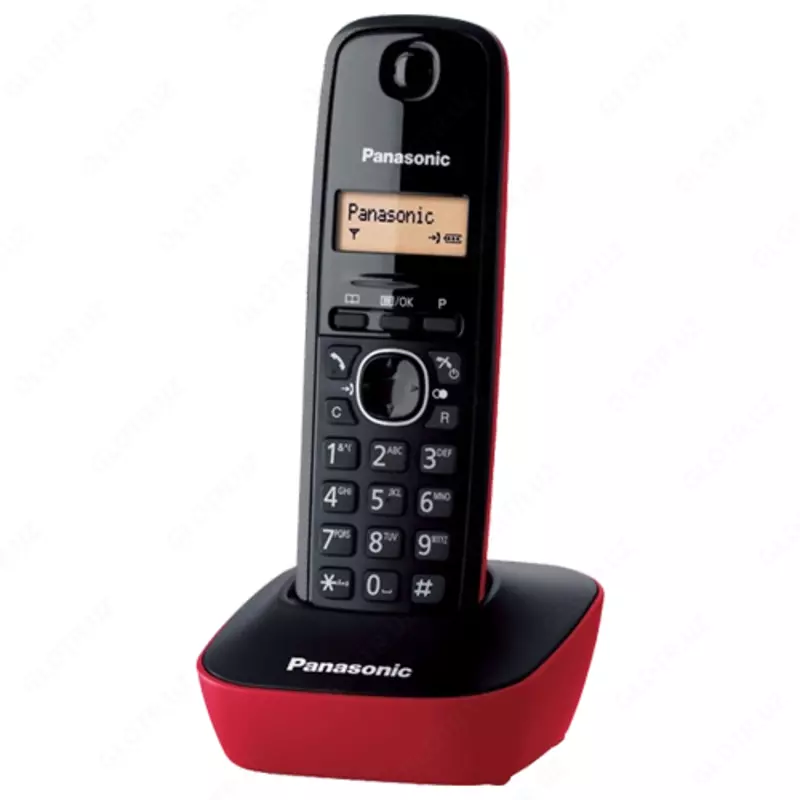 Panasonic KX-TG1611UAН Радиотелефон(красный)