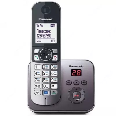 Panasonic KX-TG6821UAB Радиотелефон(чёрный) - 754 880 сум / шт.