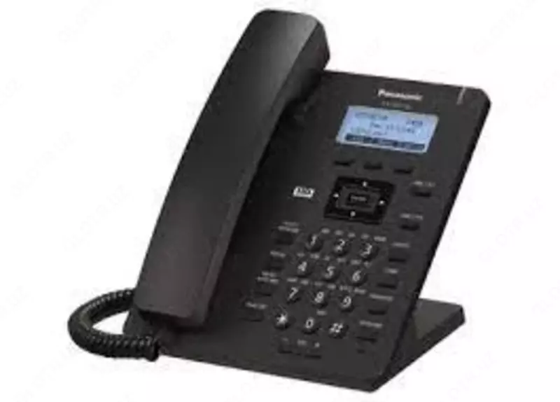 Panasonic KX-HDV130RUВ - statsionar IP telefon(qora)