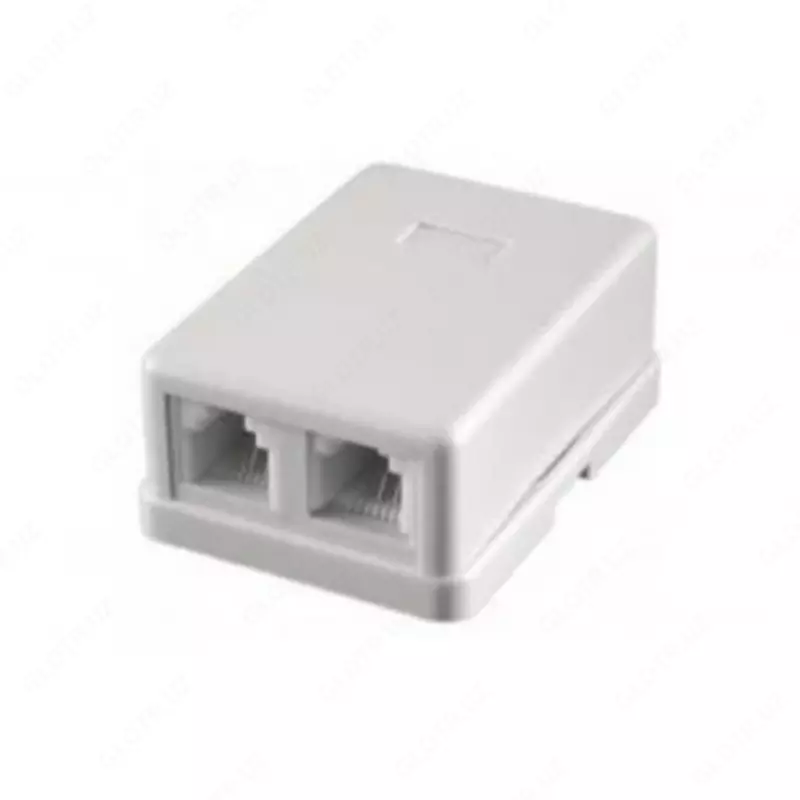 Розетка накл. 2 порт (Cat 5)