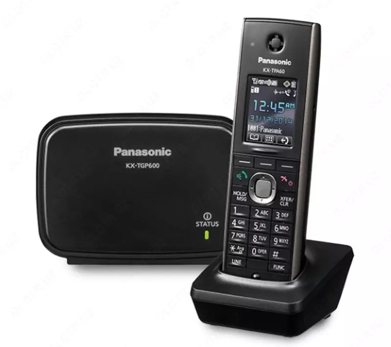 Simsiz VoIP DECT telefoni Panasonic KX-TGP600RUB