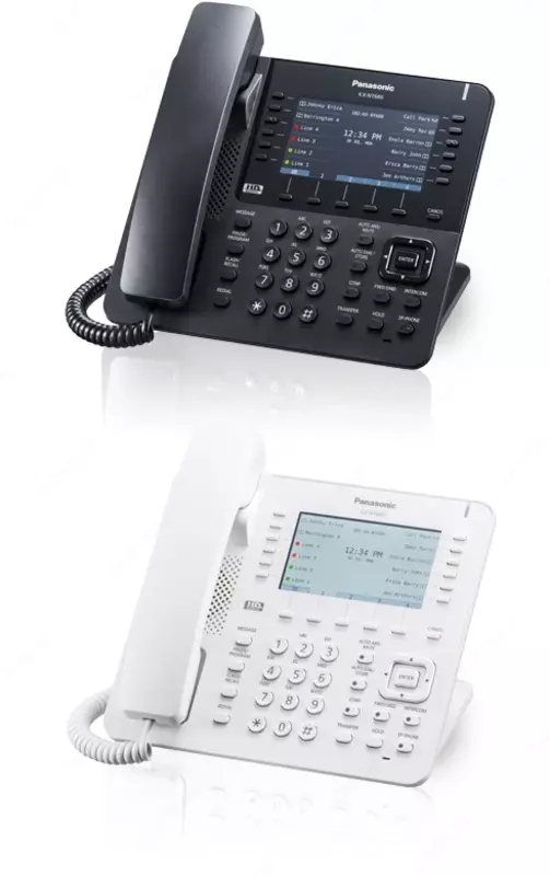 IP-tizimli telefon Panasonic KX-NT680RU-B - 5 488 896 so'm