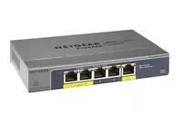 Коммутатор NETGEAR GS105PE-10000S  5 портов GE+PoE