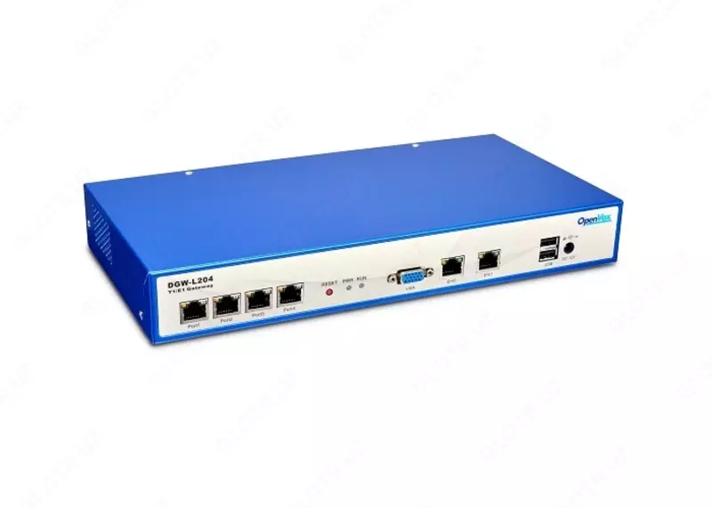  4 E1 portli OPENVOX DGW-L204 raqamli VoIP shlyuzi - 
