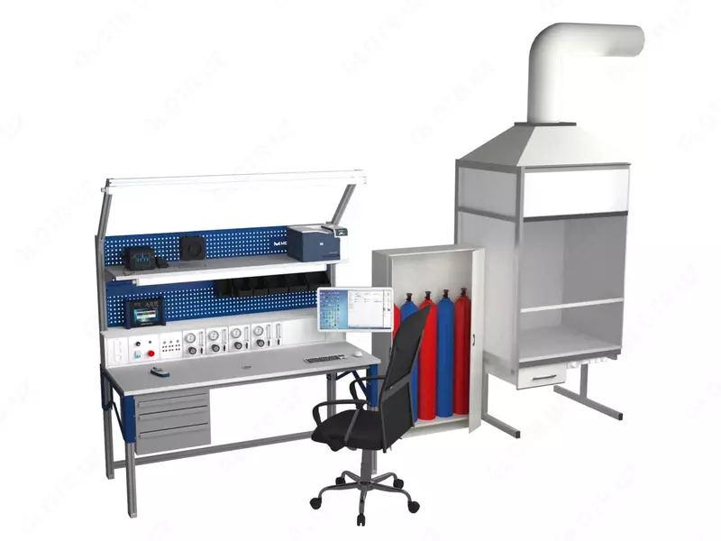 Метрологический стенд для газового анализа