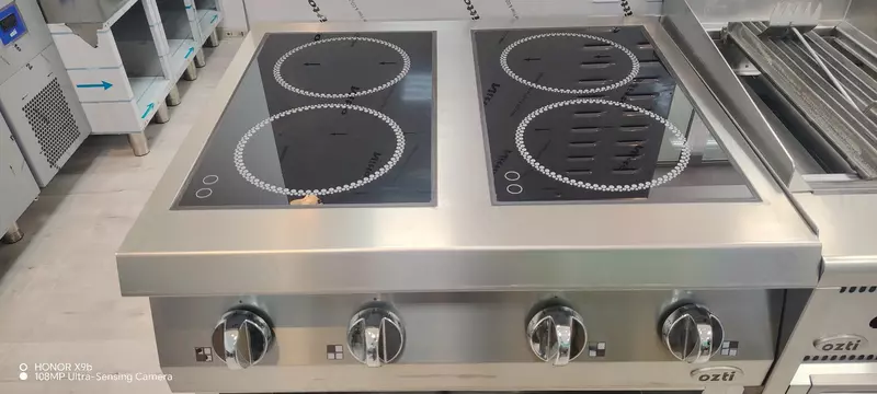  Induksionniy plita model 700 seria  elektirlik 4 konforka Öztıryakıler - 