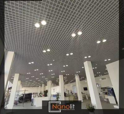 131 595.5 сум / кв.м Грильято потолок