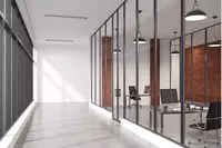 Офисные стеклянные перегородки Изготовление окон