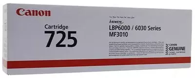 Canon 725 Тонер-картридж черный MF-3010/LBP-6000/LBP-6020/LBP-6030 original