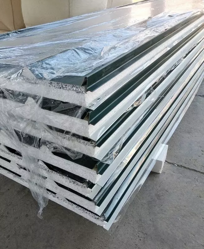 Кровельная панель с пенопластом 75 мм/0.35 мм - 230 000 сум