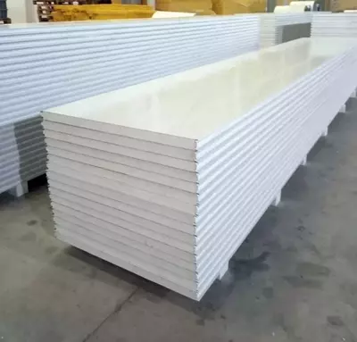 Стеновая панель с пенопластом 50 мм/0.35 мм/10 кг/м3