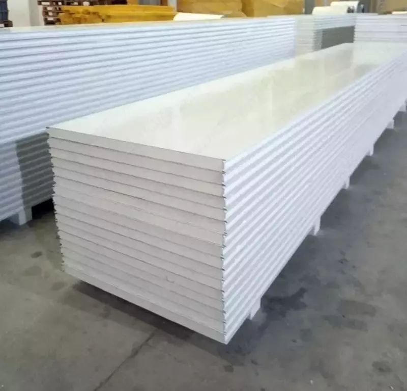 100 mm/0.40 mm/10 kg/m3 ko'pikli devor paneli