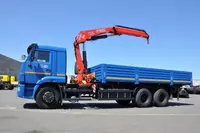 1 366 400 000 сум Бортовая авто-платформа с кран манипулятором КАМАЗ 65117-1010-62 6х4