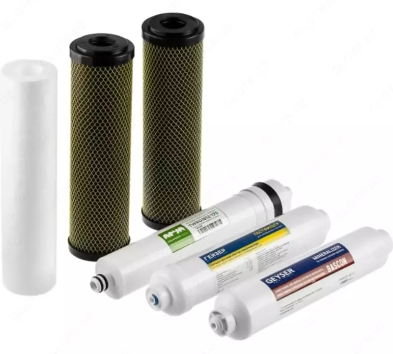 Комплект сменных картриджей мембранного фильтра Премиум RO3