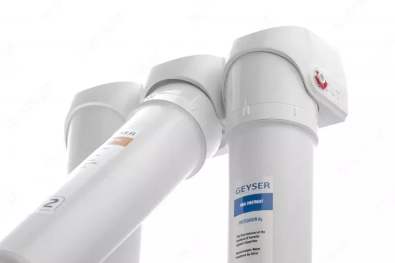 от {0} сум Фильтр для воды под мойку Гейзер Смарт с быстросъемными картриджами