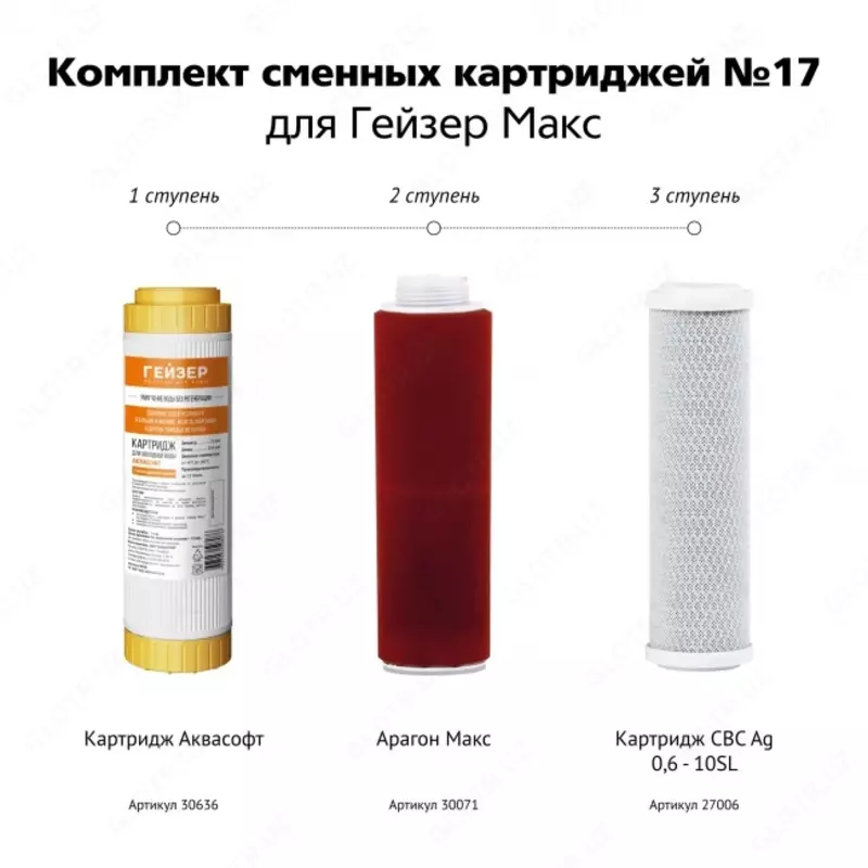 Geyser filtri - 630 000 so'm