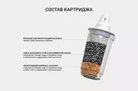 Filtrlar uchun almashtiriladigan filtr moduli - ko'zalar "Geyzer" (501) (katalon bilan) - SUV FILTRI