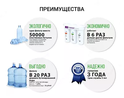 Geyser filtri Chakana savdo