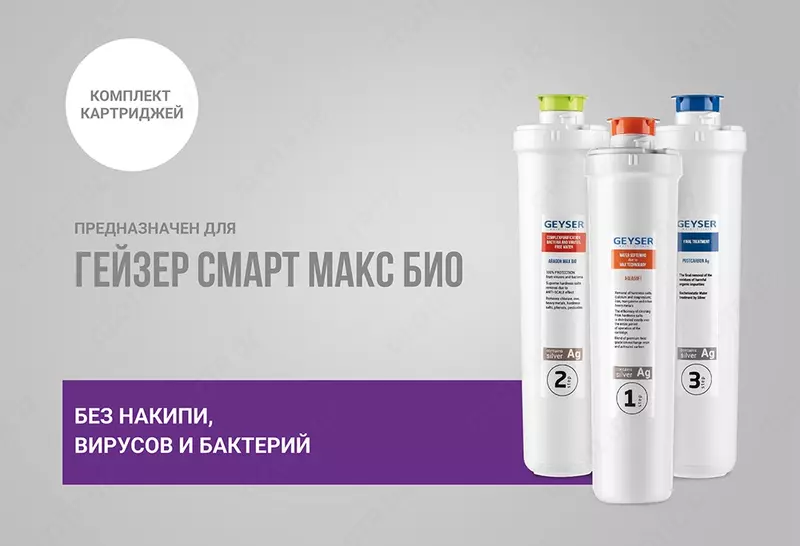 Geyser filtri - Boshqa turdagi maishiy texnikalar