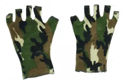 Перчатки флисовые безпальцевые