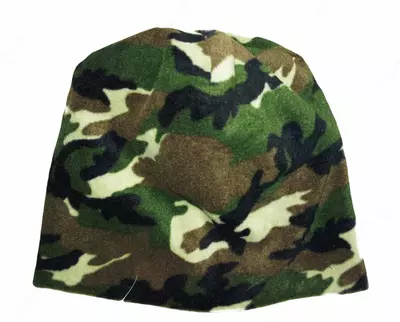 Шапка флисовая двухсторонняя