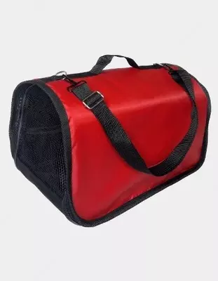 Переноска для животных красная