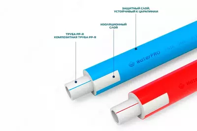 Truba PN-20 DHW (issiqlik izolyatsiyasi qobig'i bilan)