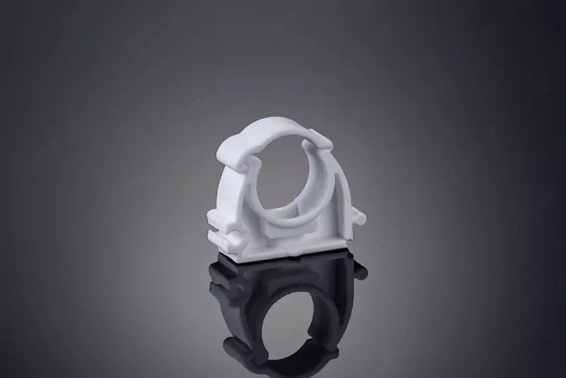 Опора (клипса) одинарная с защелкой