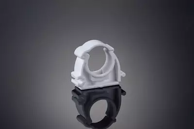 Опора (клипса) одинарная с защелкой