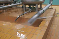 Услуга футеровки пола из кислотоупорного кирпича и плитки