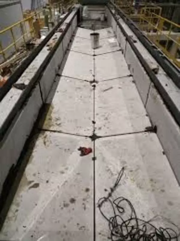 Услуга футеровки пола из кислотоупорного кирпича и плитки - по запросу