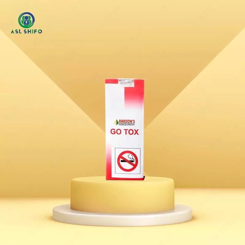 Капли от курения "Go tox" (30 мл)