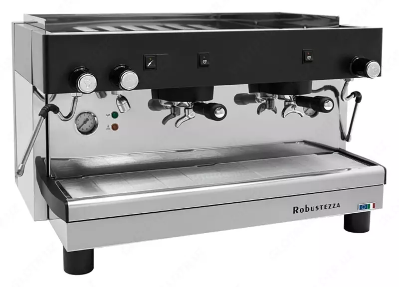  Кофемашина ROBUSTEZZA STH2M высокие группы  черная - 