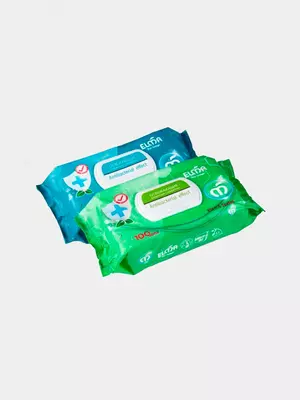 «антибактериальные» влажные салфетки Elma