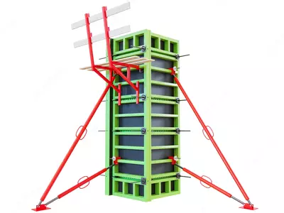 Крупнощитовая опалубка