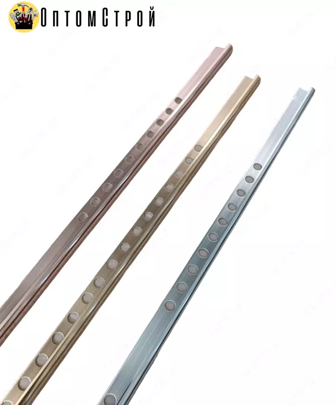  Профильные уголки для кафельной плитки  медный - 