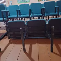 Uch o'rindiqli kutish divan Family-Chairs