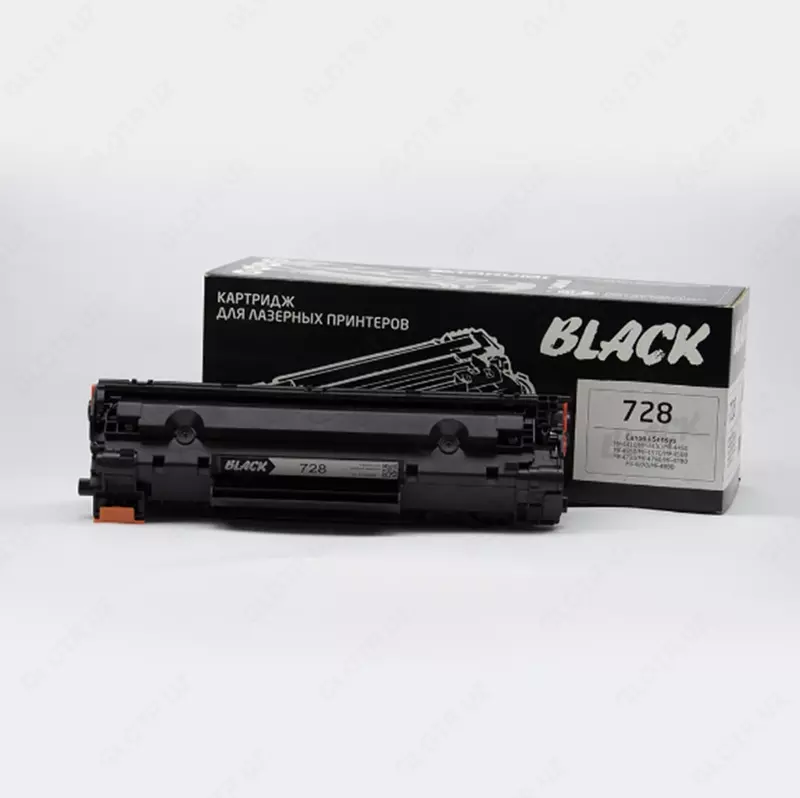 "Qora" lazerli kartrij Canon/HP 728 A (Ref. - 1483933) Qora