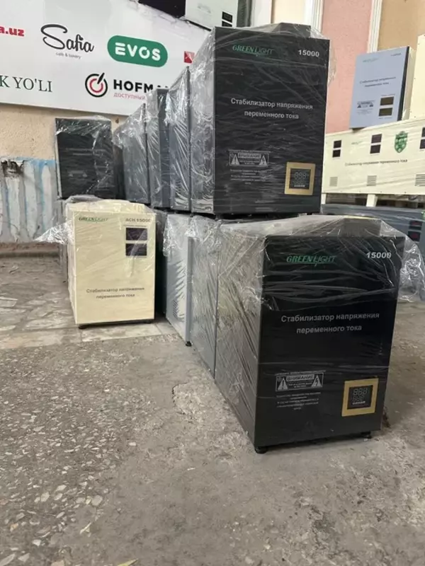 4 480 000 сум Стабилизатор латорный однофазный 15 кВа (140-285В) Альфа